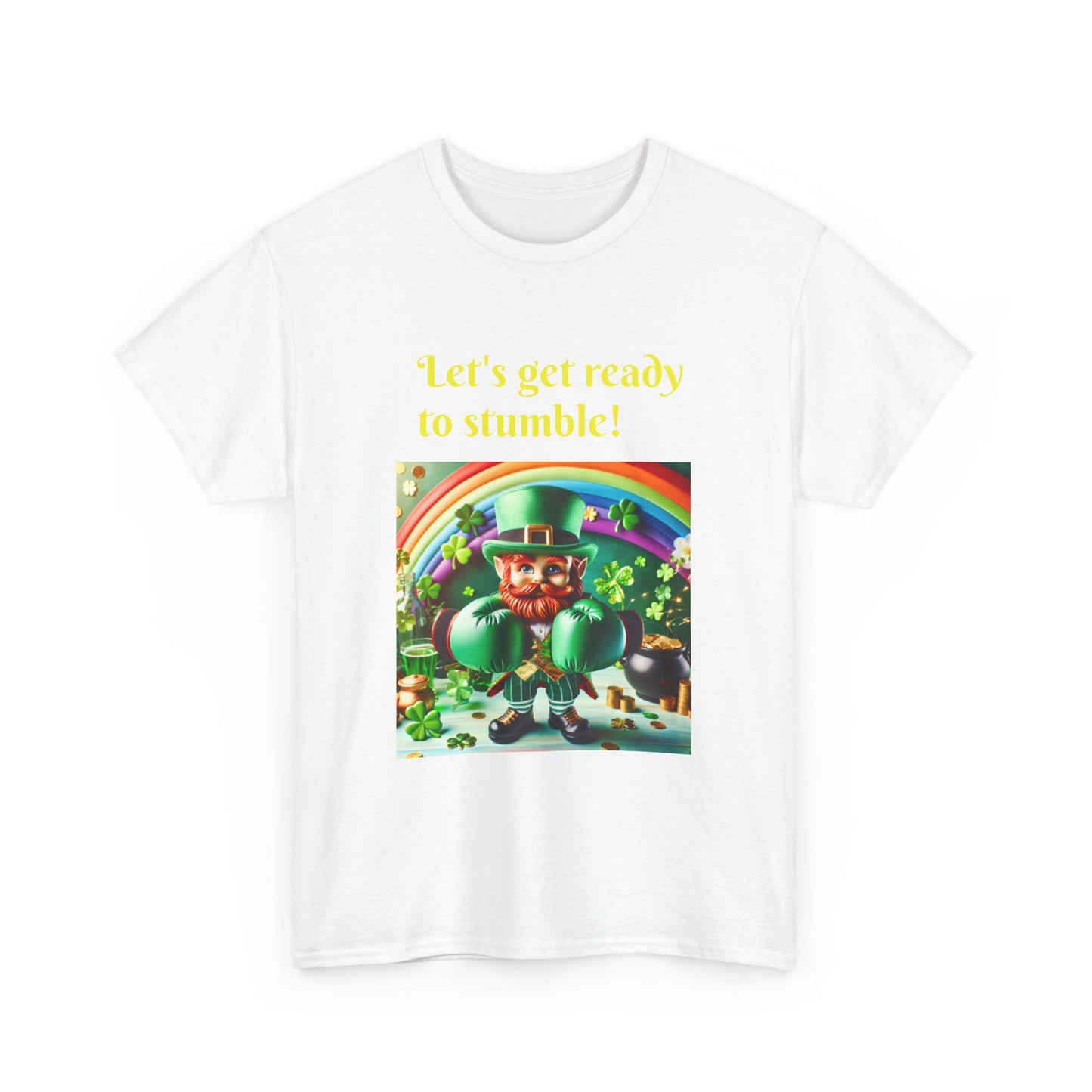 St. Patrick's Day Unisex Tee - Let's Get Ready to Stumble