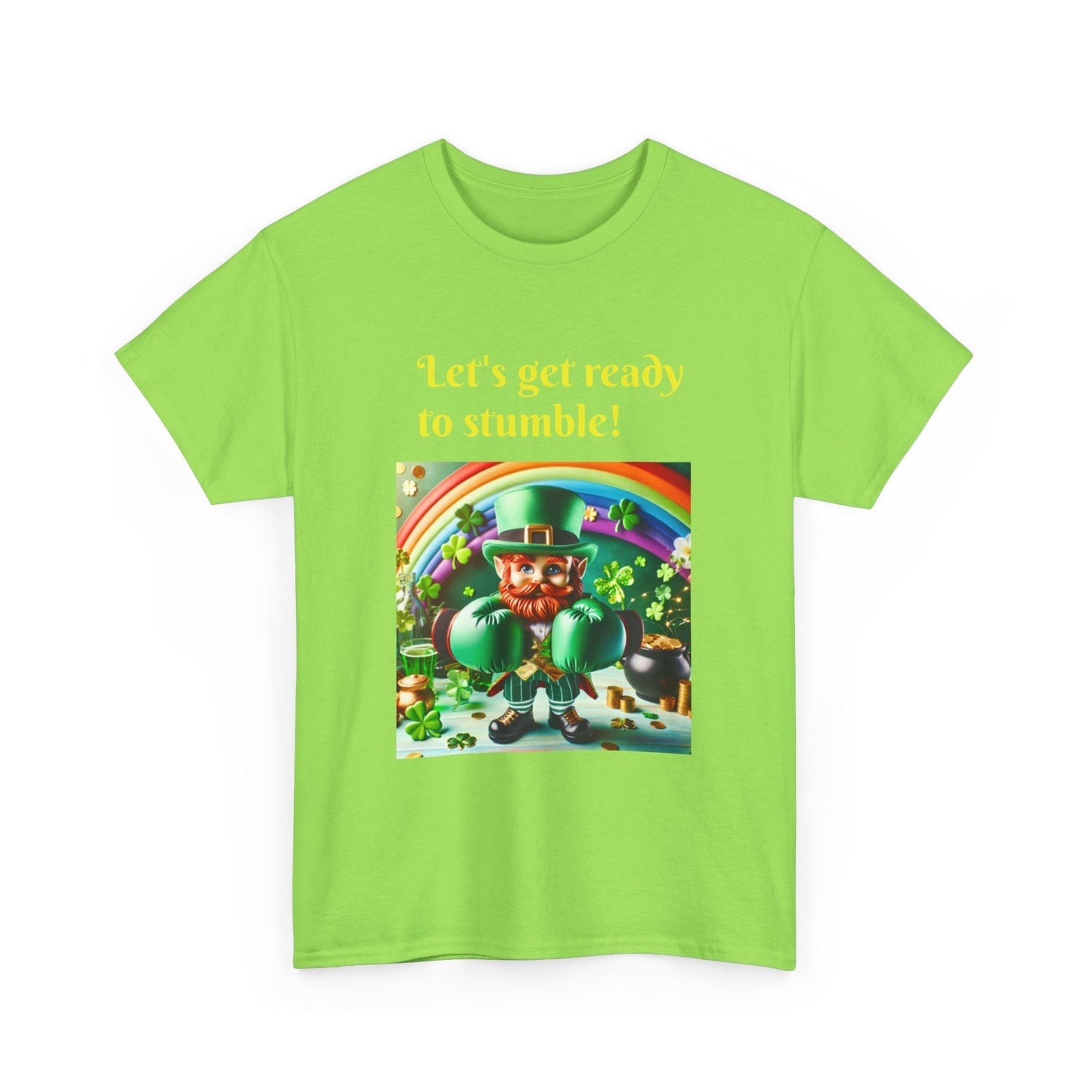 St. Patrick's Day Unisex Tee - Let's Get Ready to Stumble