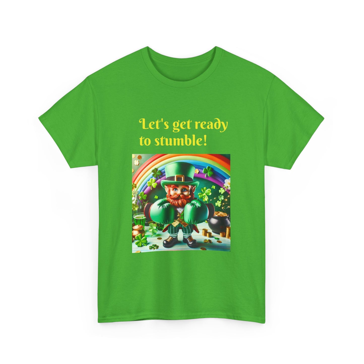 St. Patrick's Day Unisex Tee - Let's Get Ready to Stumble