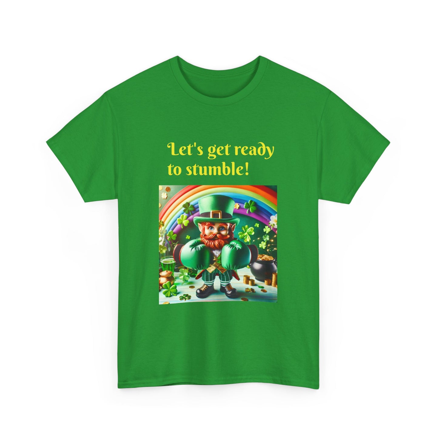 St. Patrick's Day Unisex Tee - Let's Get Ready to Stumble