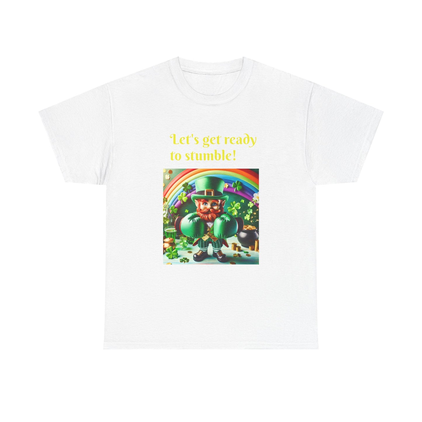 St. Patrick's Day Unisex Tee - Let's Get Ready to Stumble